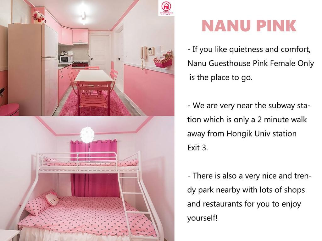 Nanu Guesthouse Black Apartments Seoul Eksteriør bilde